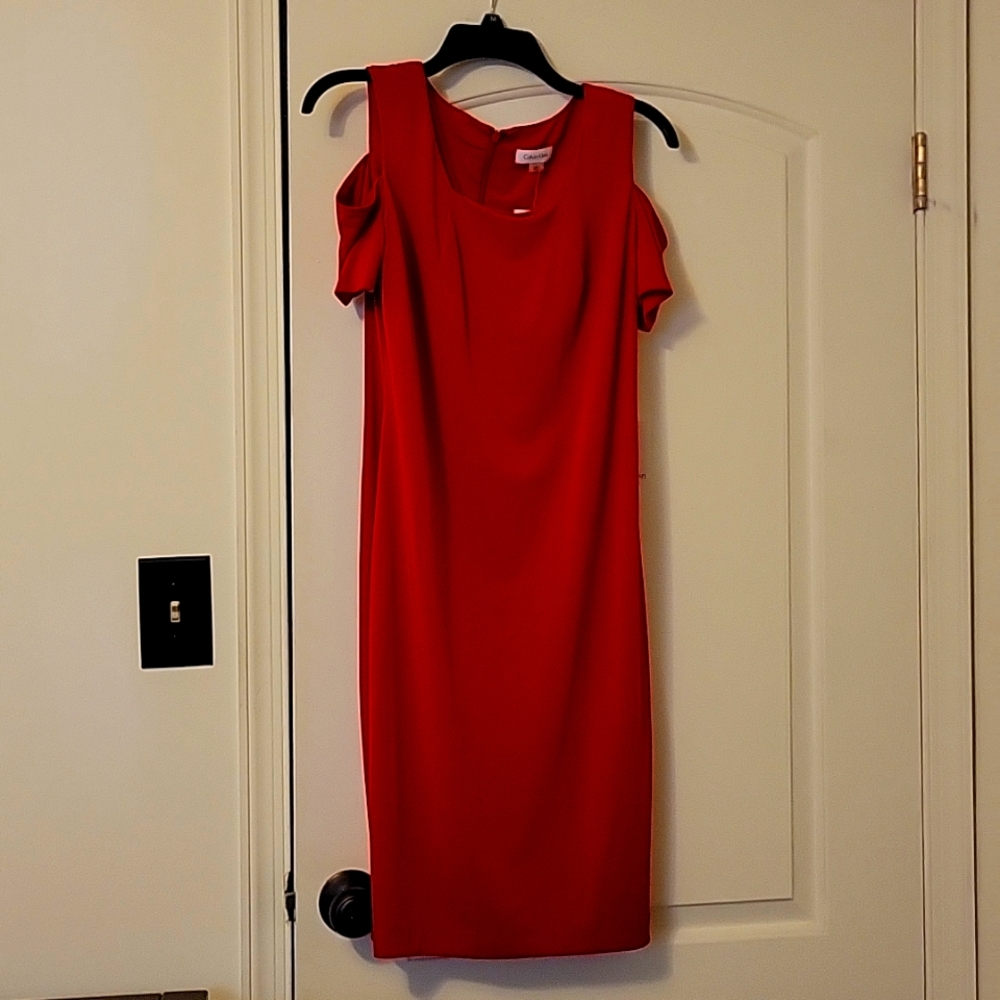 COPY - NWT Calvin Klein knee length cocktail dress